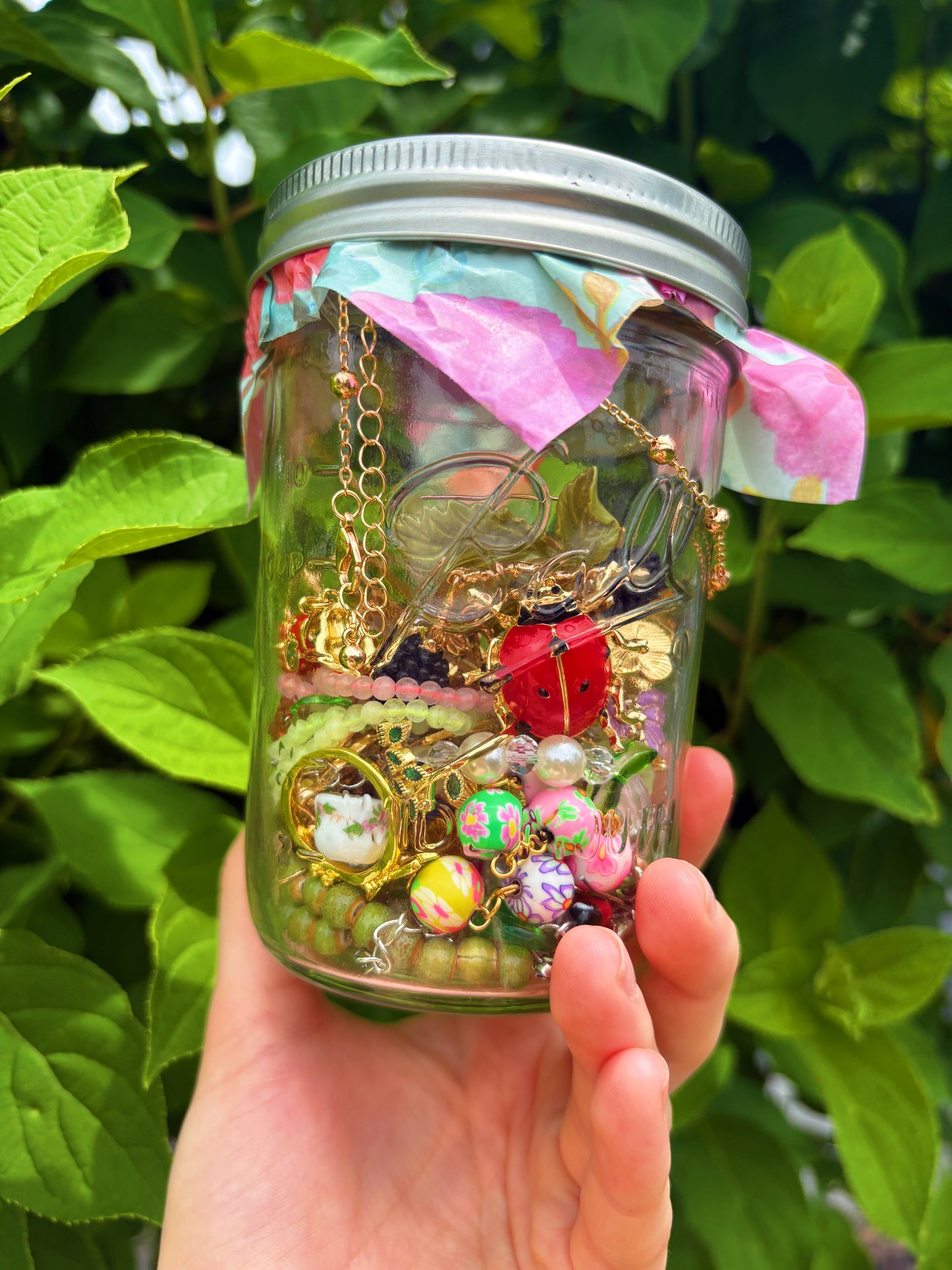 (Large) Whimsical Jewelry Jar