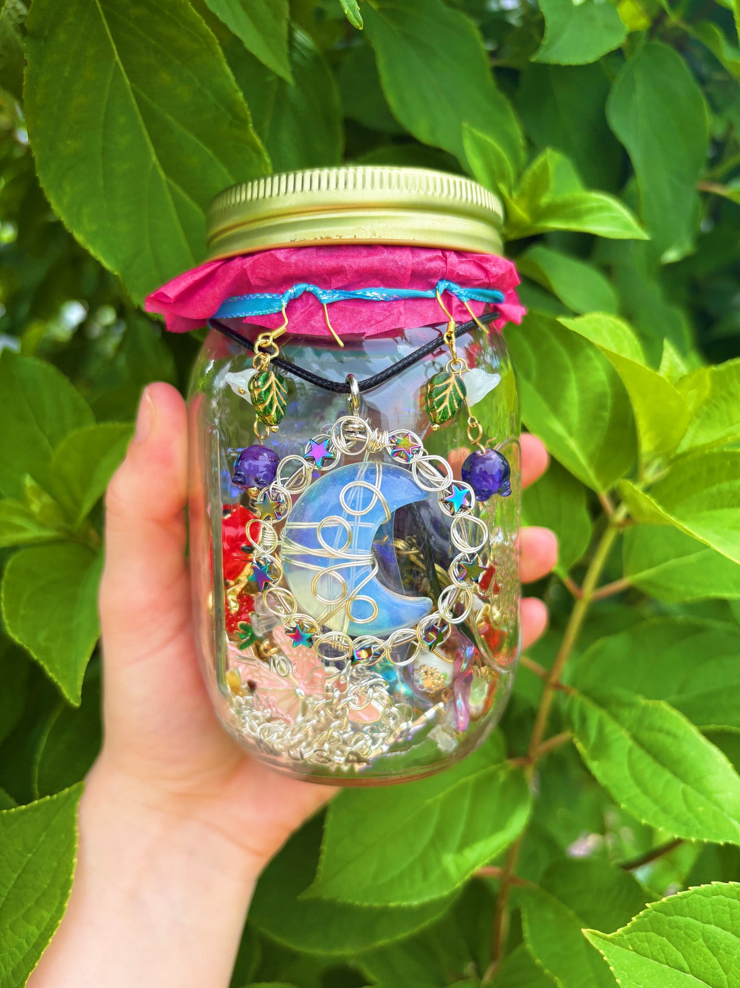 (Large) Whimsical Jewelry Jar