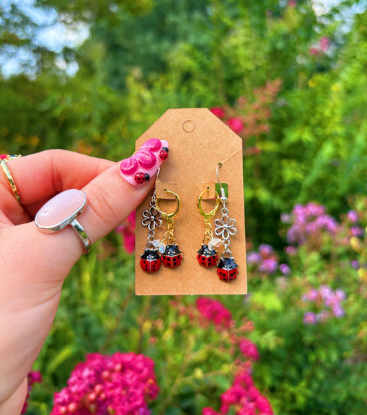 Ladybug Earrings