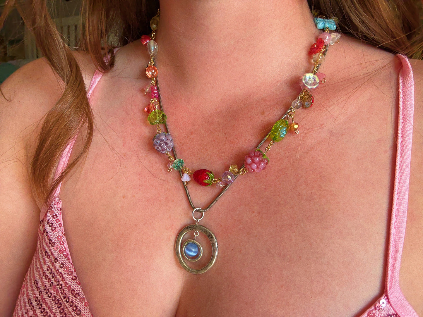 Summer Berry Necklace