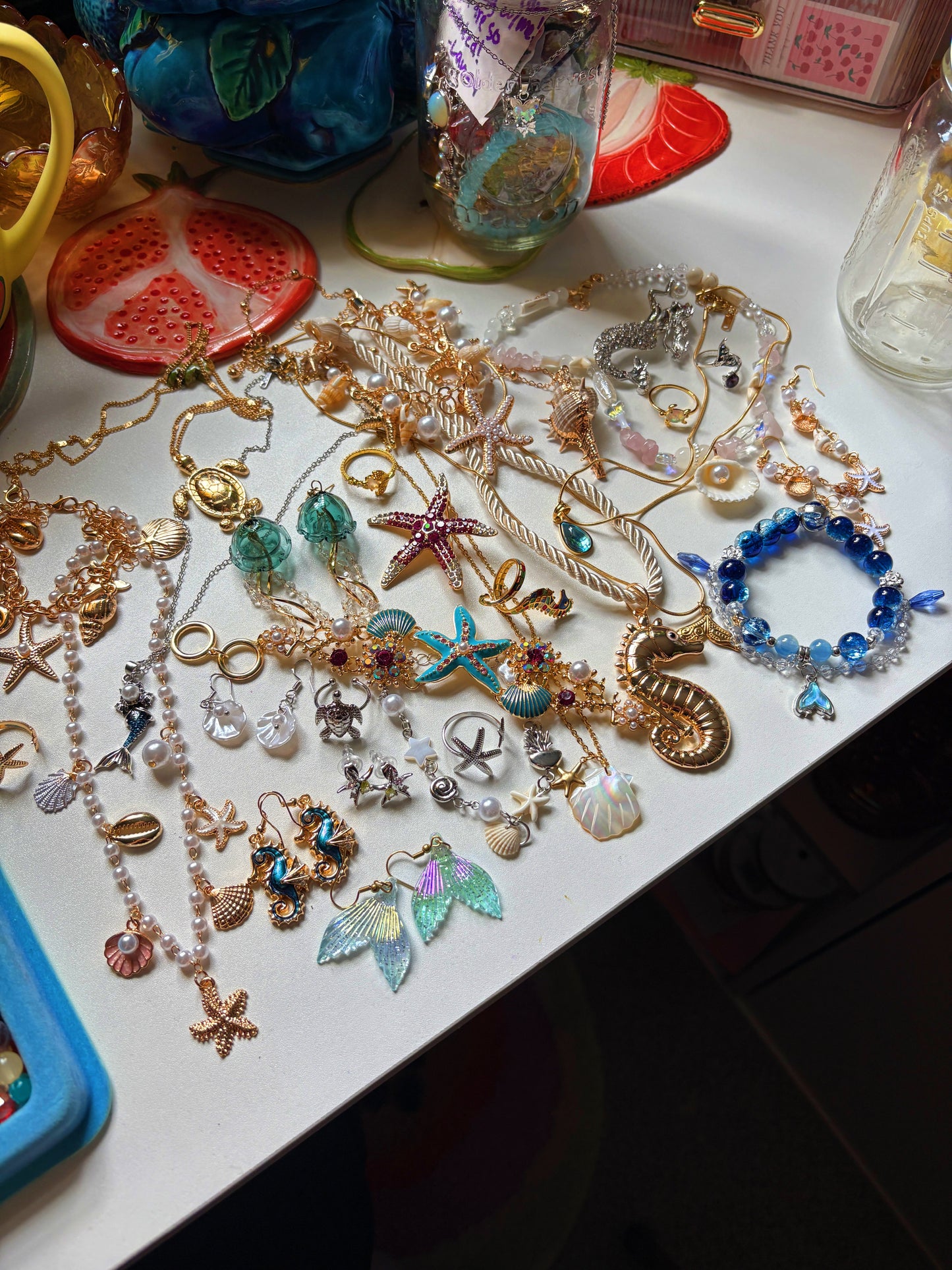 (Large) Whimsical Jewelry Jar
