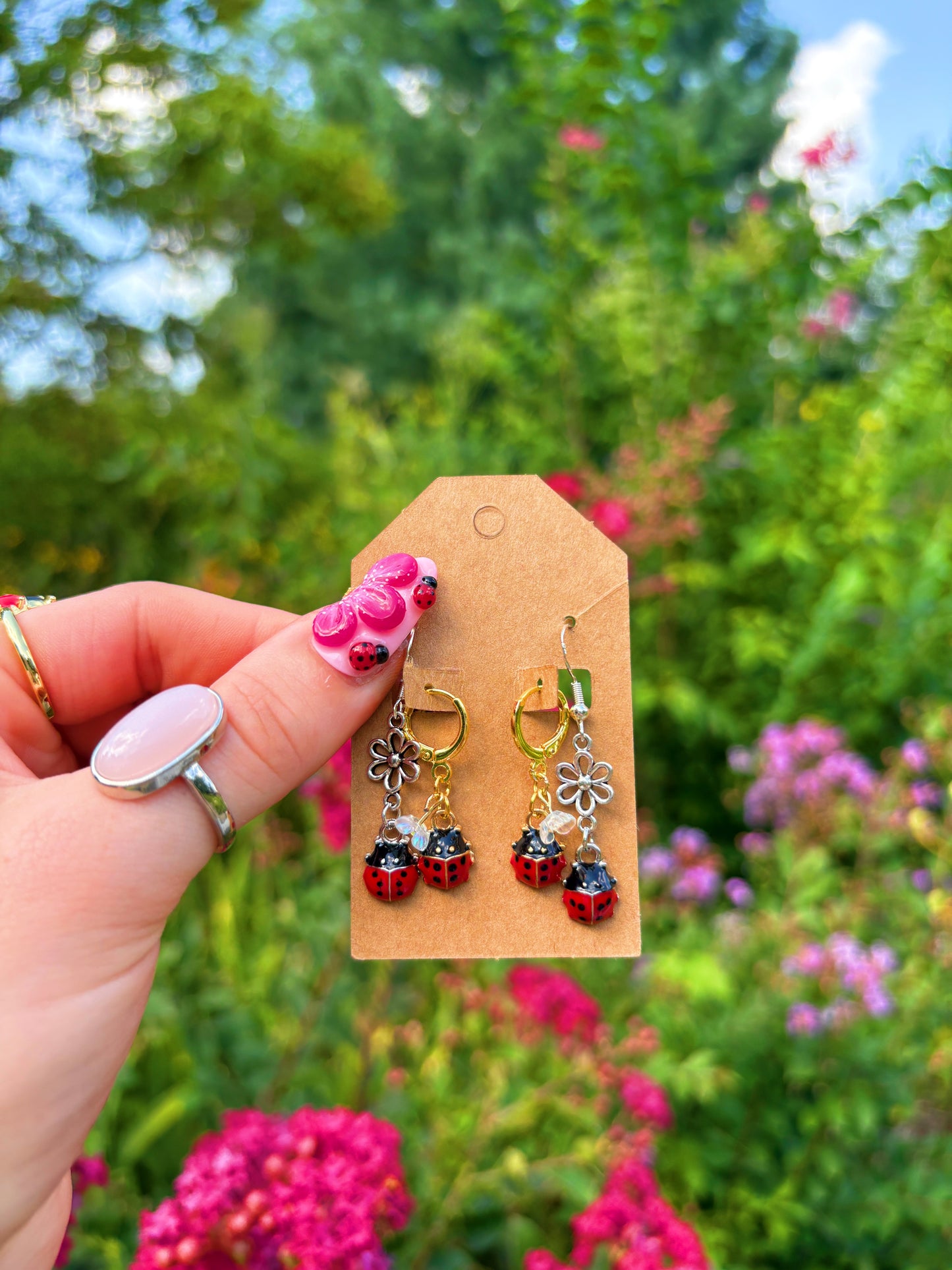 Ladybug Earrings