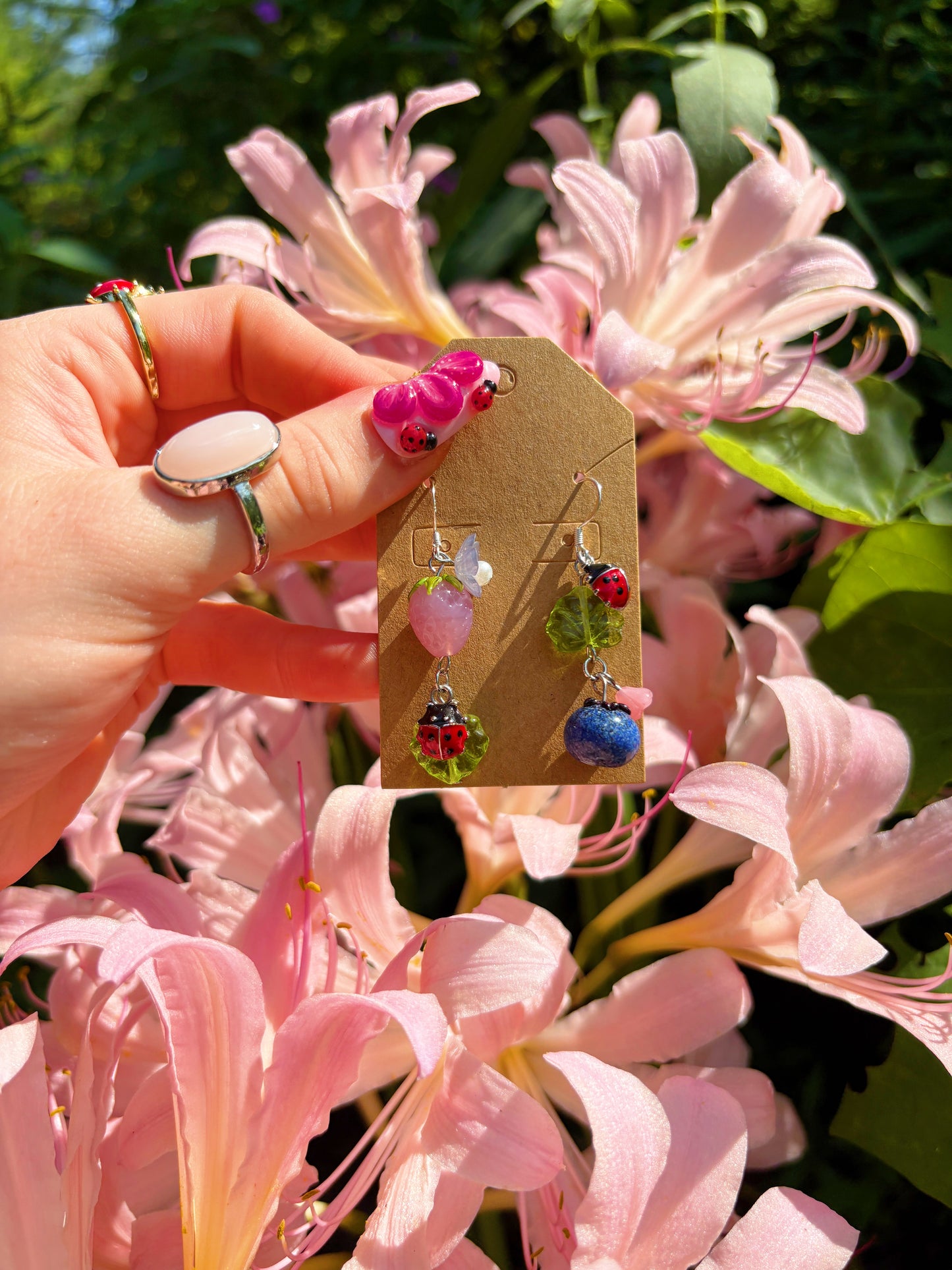 Berry Blossom Earrings