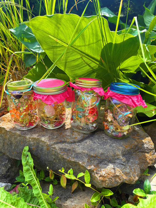 (Large) Whimsical Jewelry Jar