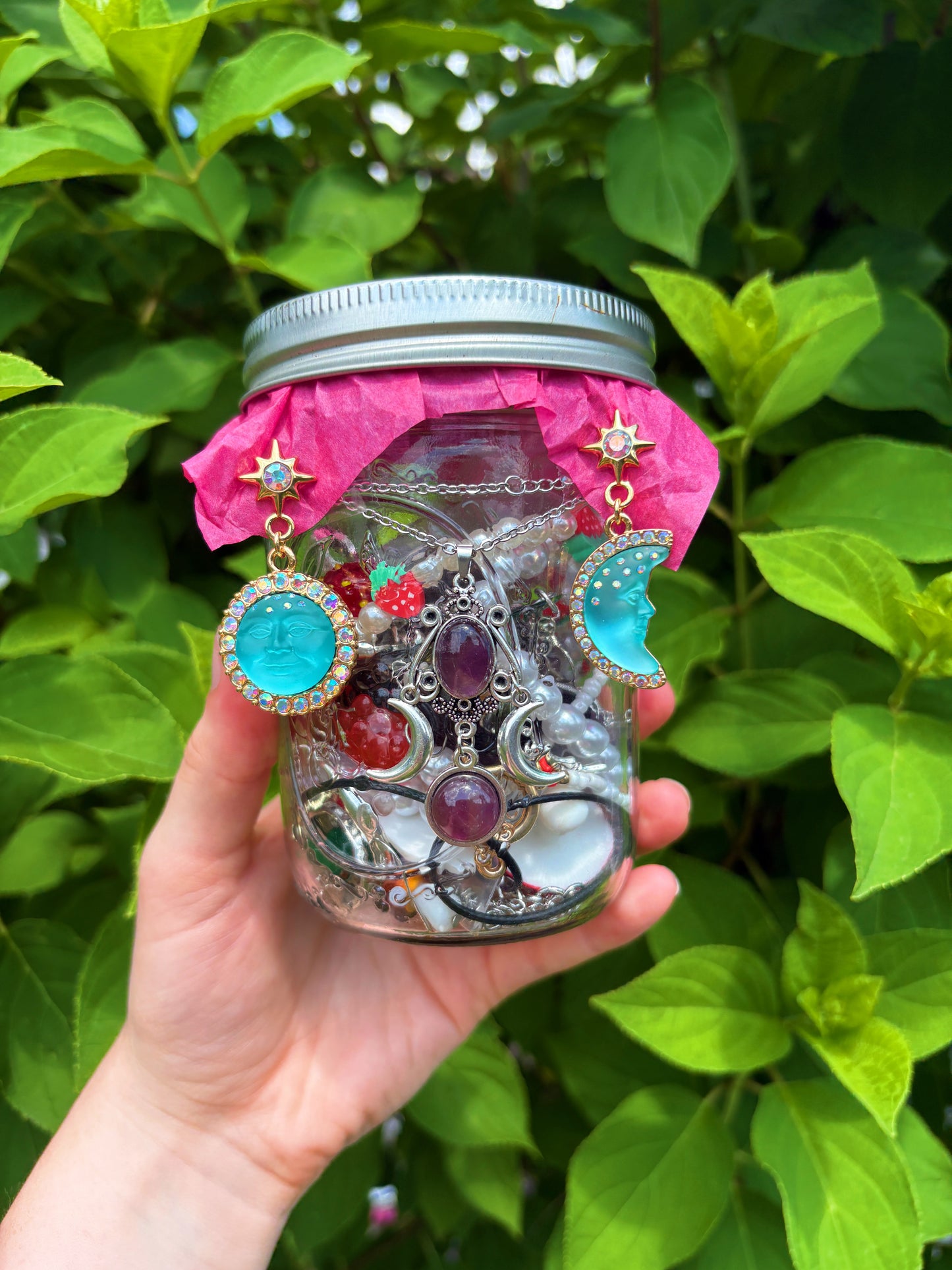 (Large) Whimsical Jewelry Jar