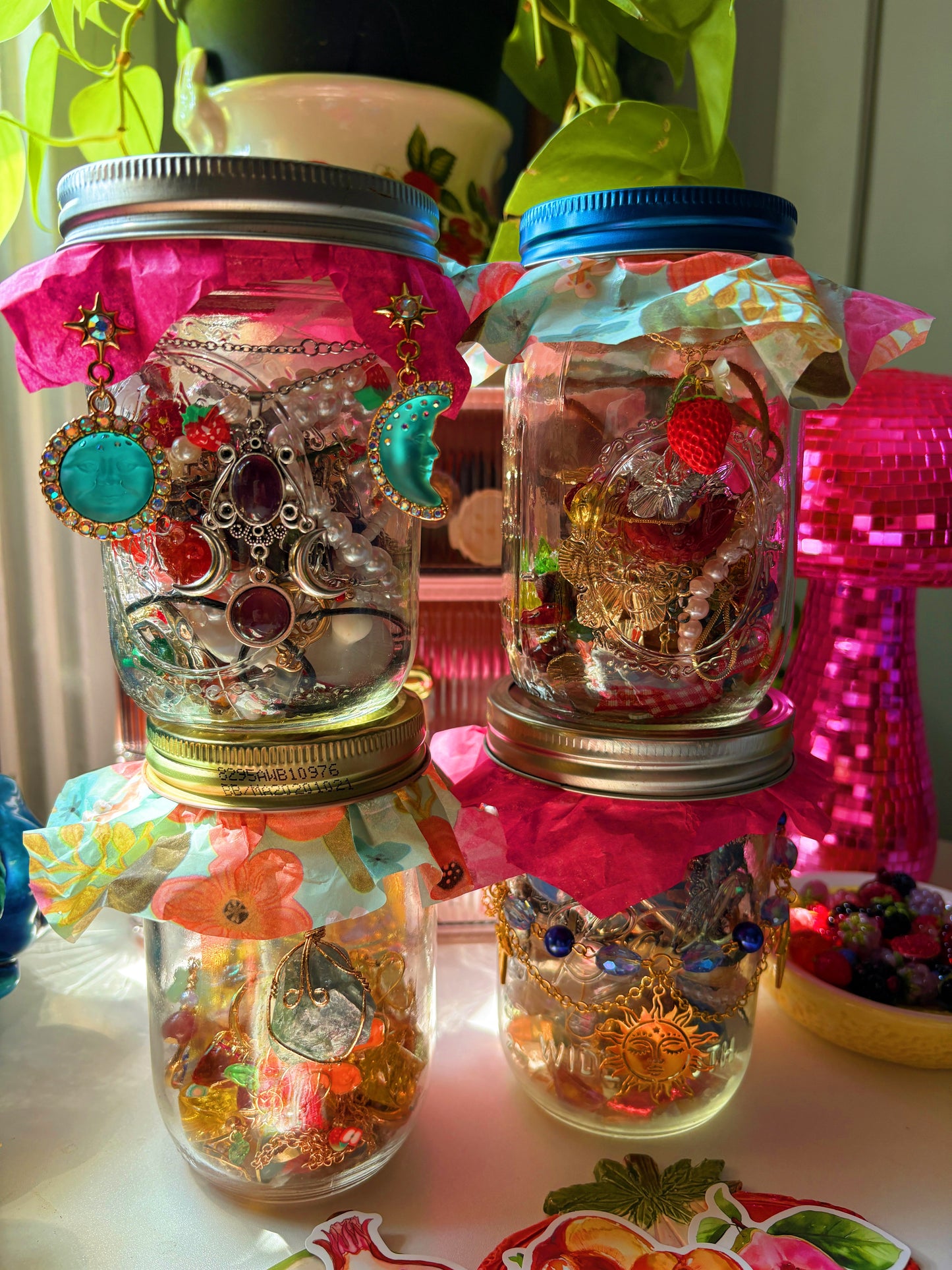 (Small) Whimsical Jewelry Jar