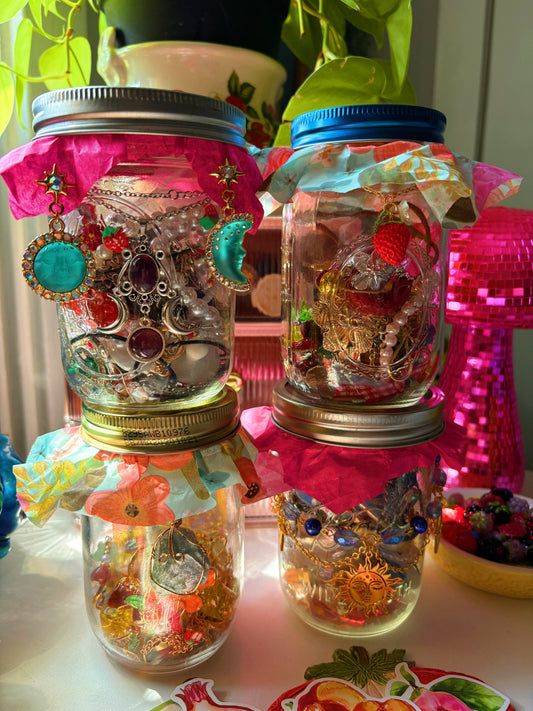 (Medium) Whimsical Jewelry Jar