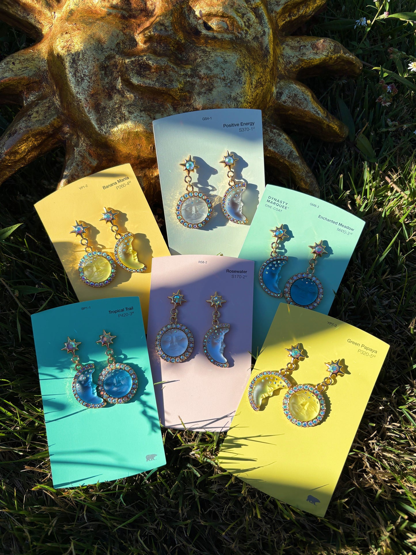 Celestial Satin Earrings