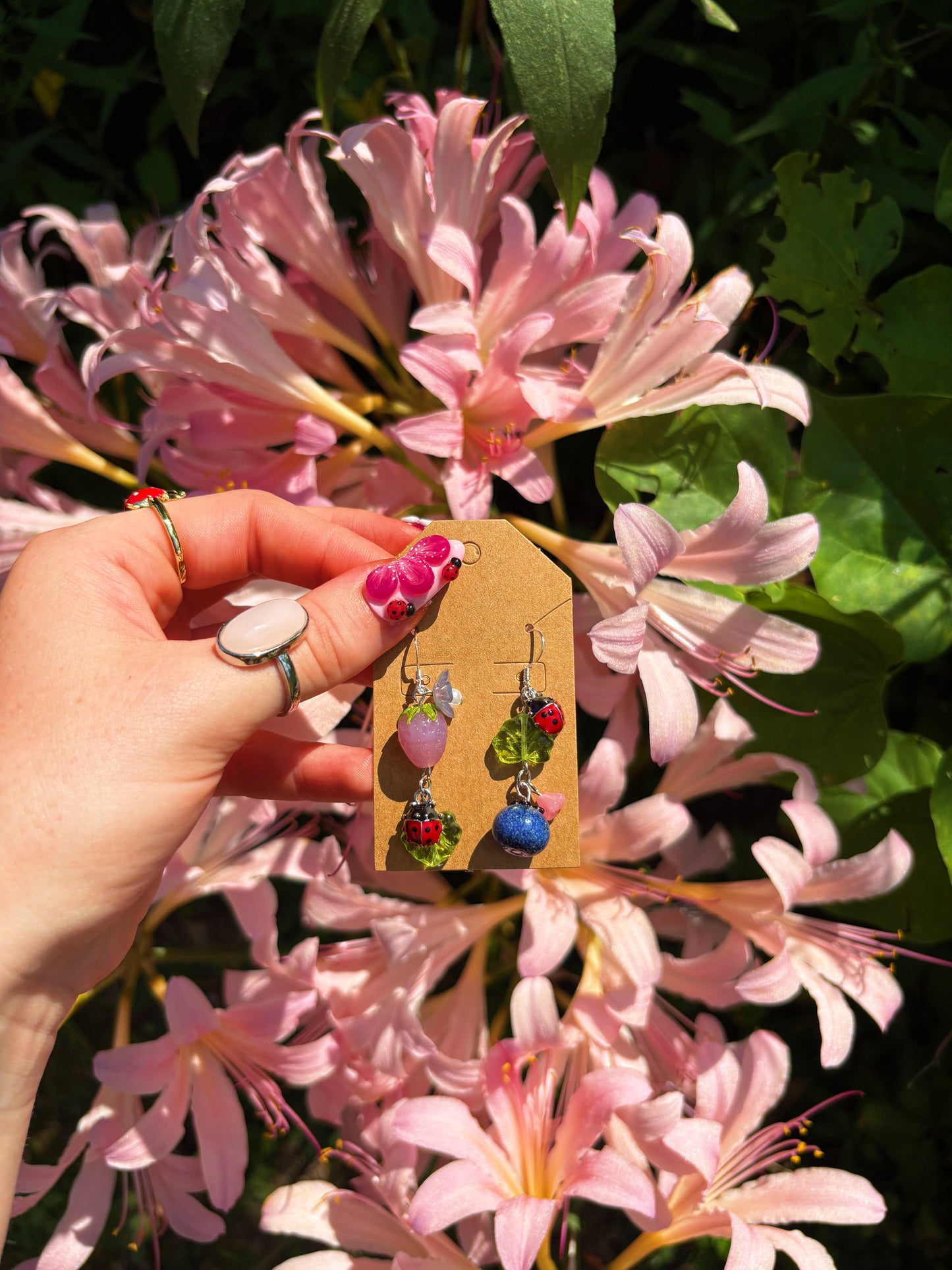 Berry Blossom Earrings