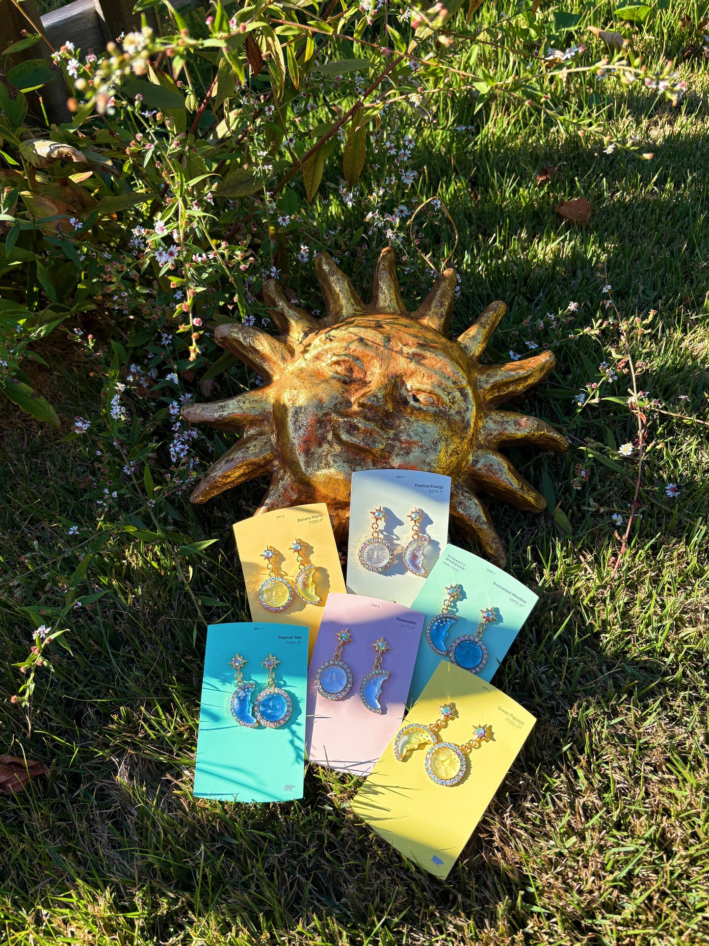 Celestial Satin Earrings