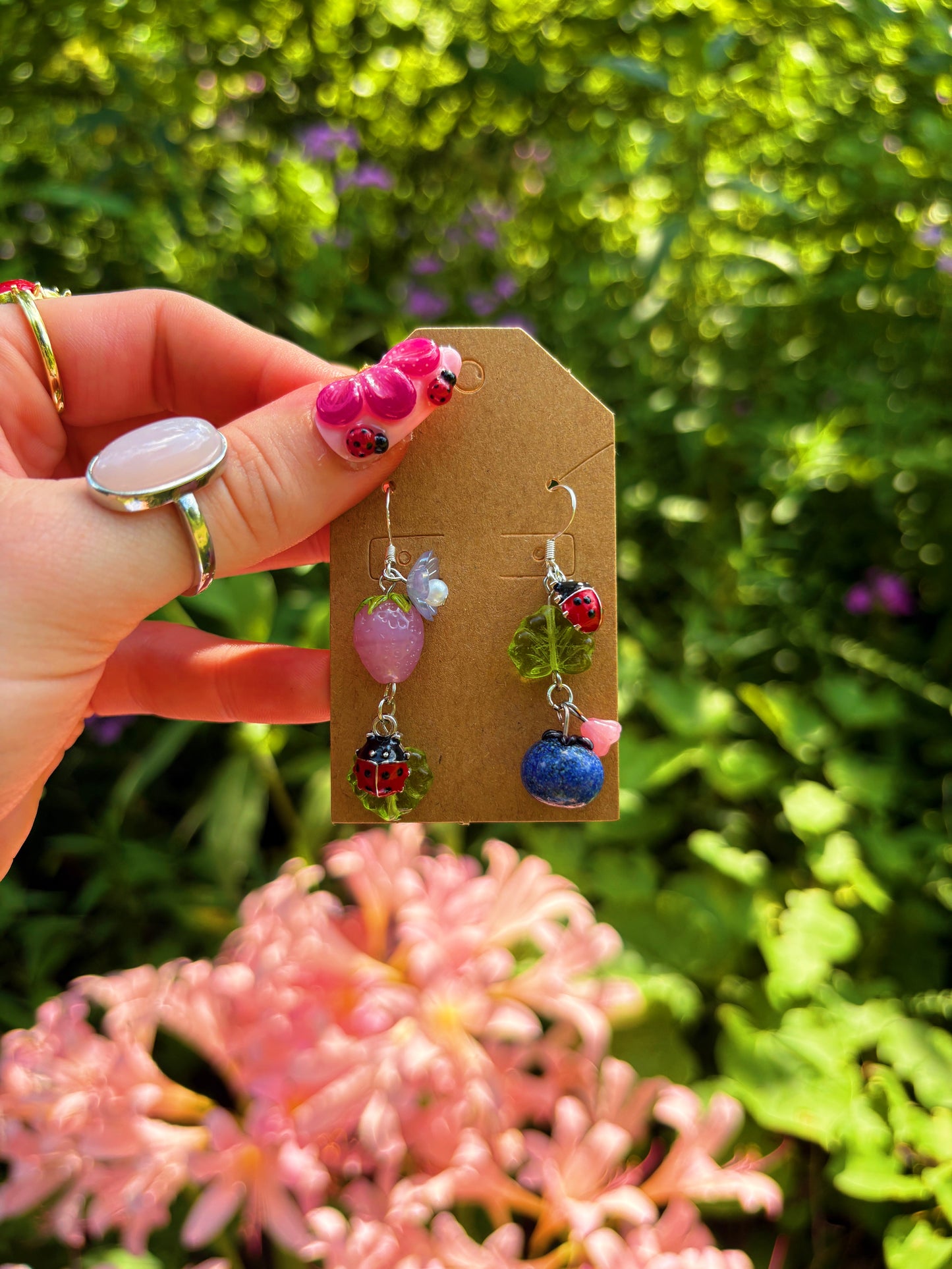 Berry Blossom Earrings