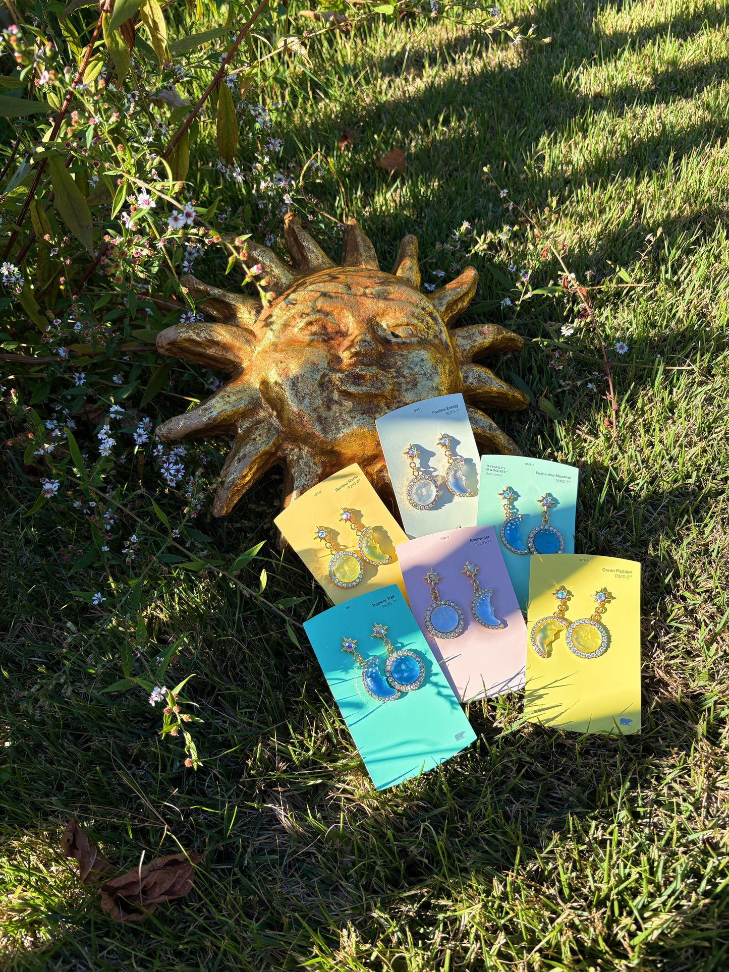 Celestial Satin Earrings