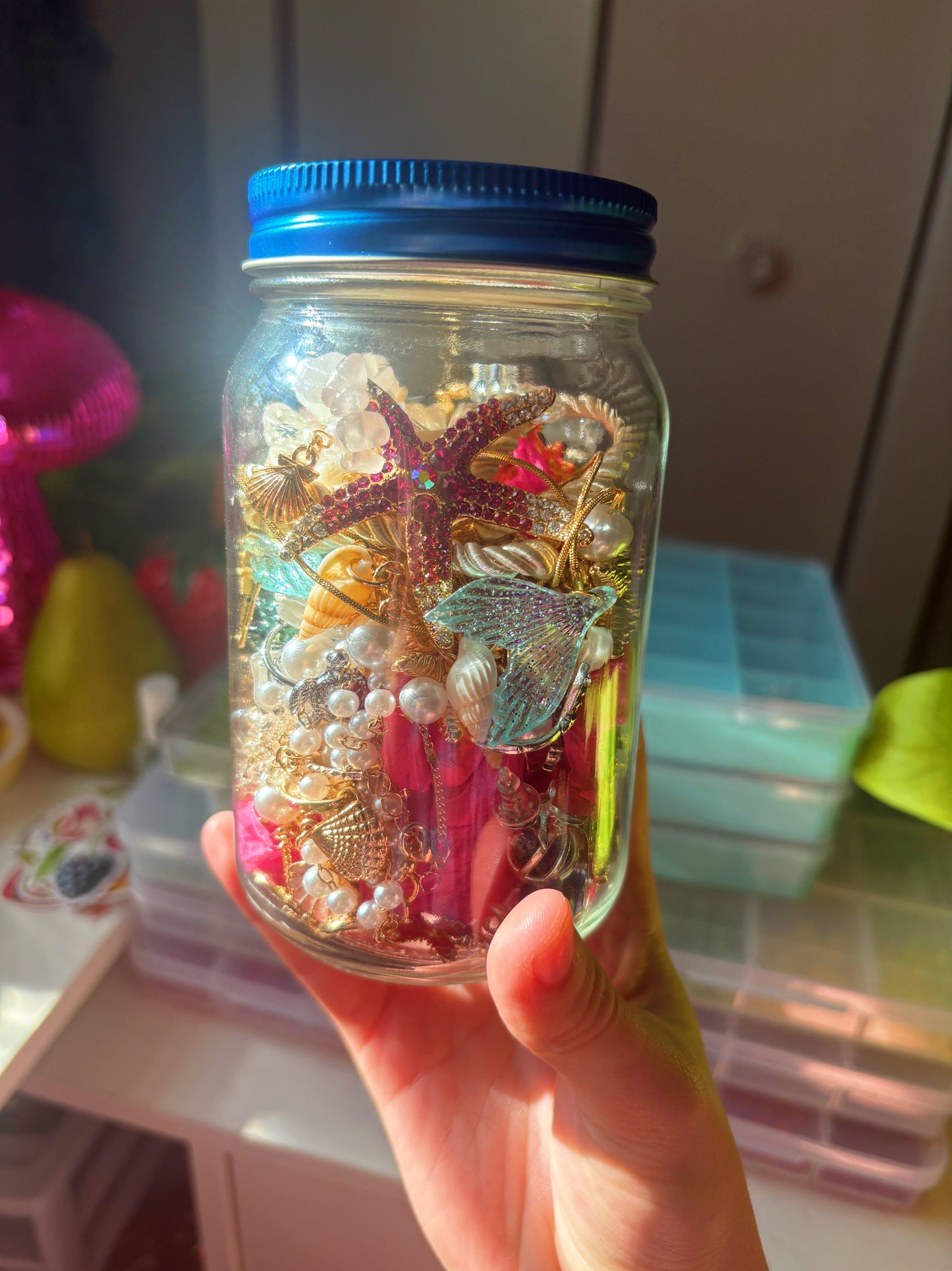 (Large) Whimsical Jewelry Jar